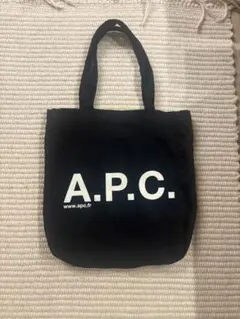 A.P.C. 黒 トートバッグ ノベルティ　非売品　美品　メンズ　レディース