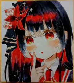 まのさば 二階堂ヒロ 魔法少女ノ魔女裁判 ファンアート 手描きアナログ