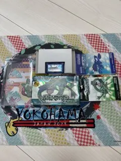 ポケットモンスター エメラルドの箱とサファイアのカセット