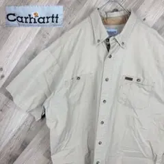Carhartt カーハート　半袖　ワークシャツ　オーバーサイズ　2XLのサムネイル