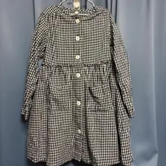 アプレレクール　ワンピース　長袖　サイズ130〜140 ギンガムチェック