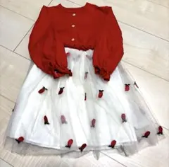 ❤️入園式 卒園式❤️ ワンピース 2点セット 3歳 4歳 子供 キッズ