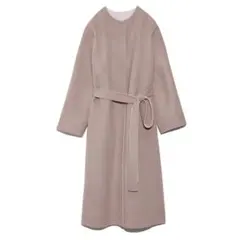 FRAY I.D（フレイ アイディー）リバーロングガウンコート （アイボリー）