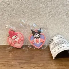 匿名　新品　メルヘン工房おなまえホルダー　サンリオ　ガチャ　マイメロディ　クロミ