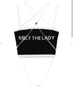 【melt the lady】logo cross camisoleのサムネイル