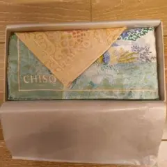 【新品未使用】京友禅千總CHISO ハンカチ 2枚セット　タキヒヨー株主優待