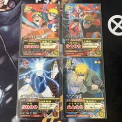 NARUTO データカードダス ナルティメットミッション プロモ 全5種 美品