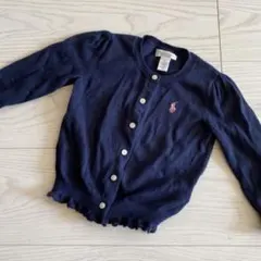 ポロ ラルフローレン カーディガン ネイビー 紺