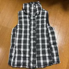 OLD NAVY Sサイズ　チェックダウンベスト