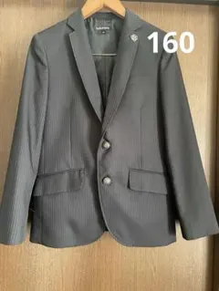 ARISANA グレー ストライプ フォーマルジャケット 160 卒業式