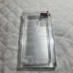 HEXAGON iPhone 13 Pro 用クリアケース