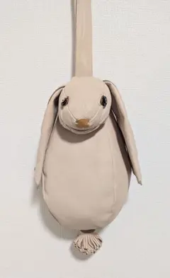 レア　レザー　ウサギ　バッグ　ピンク　トート　ミナペルホネン