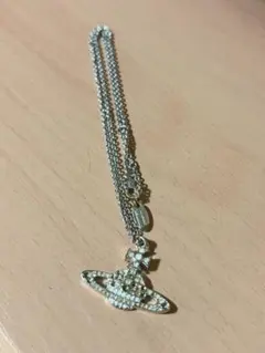 Vivienne Westwood ネックレス シルバー クリア スモールオーブ - メルカリ