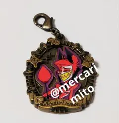 Alastor アラスター ハズビンホテル メタルチャーム Smiling