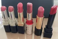 ピンク系口紅セット（色番付き）