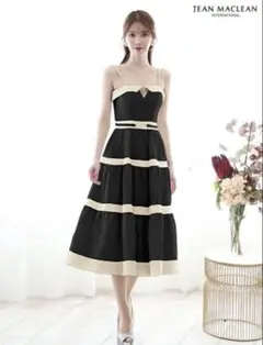 JEANMACLEAN/ジャンマクレーンボーダーキャバドレス