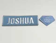 SEVENTEEN JOSHUA ワッペン2個セット