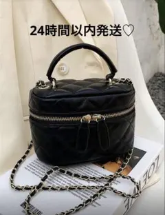 SHEIN カバン キルティング 黒