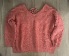 LOWRYSFARM ニット オレンジ サイズF