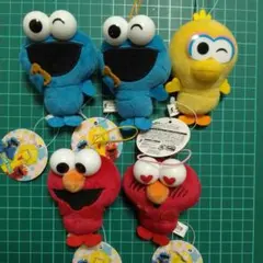 セサミストリート　5点セット