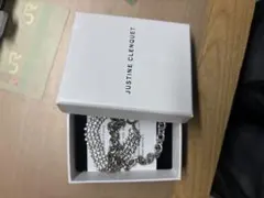 JUSTINE CLENQUET シルバーチェーンネックレス