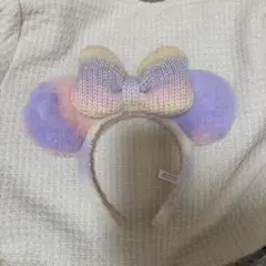 パステルカラー ミッキー耳 カチューシャ