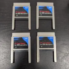 IBM PC Card Adapter for Microdrive 4個セットのサムネイル