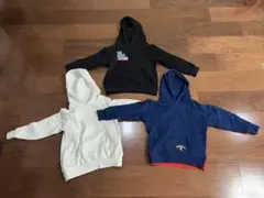 ロデオクラウンズ　キッズ　120　パーカー　3点セット
