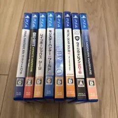 PS4 ゲームソフト8本セット