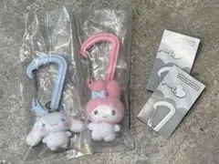 【新品】サンリオ カラフルカラビナマスコットチャーム シナモロール マイメロ