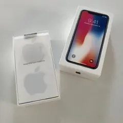 【箱のみ】Apple iPhone X 空箱とステッカーセット