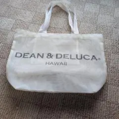 ❦DEAN&DELUCA★HAWAII❦メッシュ❣トートバック大☆ホワイト☆