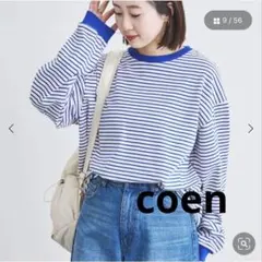 coen 長袖 Tシャツ M cotton USA