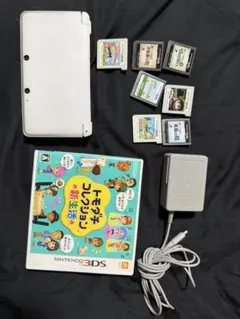 ニンテンドー3DS 本体とゲームソフト8本セット