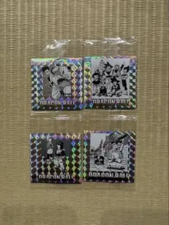 ドラゴンボール シールウエハース ホログラム4枚セット　最新　40周年記念