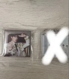 M!LK カプセルトイ ポップアップ 山中柔太朗 スクエア 缶バッジ