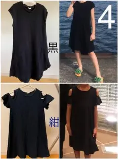 guキッズ130㎝ワンピース2点セット