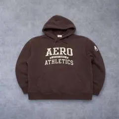 a*u様 Aeropostale スウェット パーカー 刺繍ロゴ プルオーバーのサムネイル