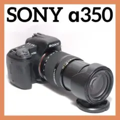 美品✨スポーツ観戦に✨SONY α350✨万能レンズセット✨初心者安心
