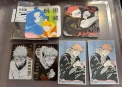 呪術廻戦展 虎杖悠仁　アートコースター　クリアカード　メモリアルコレクション