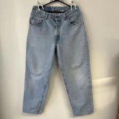 Levi's 550 ライトブルー ストレートデニムパンツ