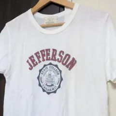 Ungrid カレッジロゴ 半袖Tシャツ ホワイトのサムネイル