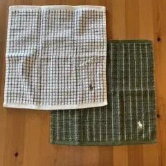 新品 Ralph Lauren ラルフローレン ハンカチ 2枚セット タオル