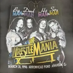90s 新品　未着用　レッスルマニア　WWF Tシャツ　WWEのサムネイル