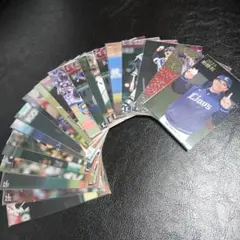 プロ野球チップス 埼玉西武ライオンズ 中村剛也 源田壮亮 森友哉 若林楽人 與座