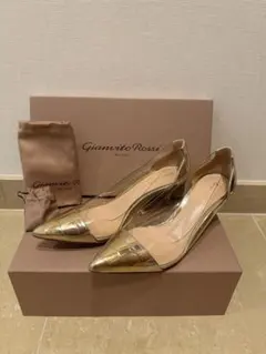 美品♡限定　Gianvito Rossi コンビネーション37 箱付きのサムネイル