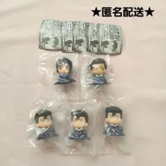 ガチャ　名探偵コナン　ちぢませ隊 １０　フィギュア　諸伏　大和　毛利　セット