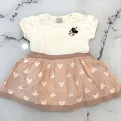 petit main ロンパース ミニー　80