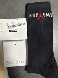 Supreme Jordan Crew Socks Black XLのサムネイル