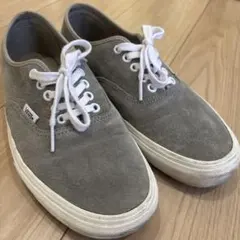 VANS スニーカー グレー スエード ローカット